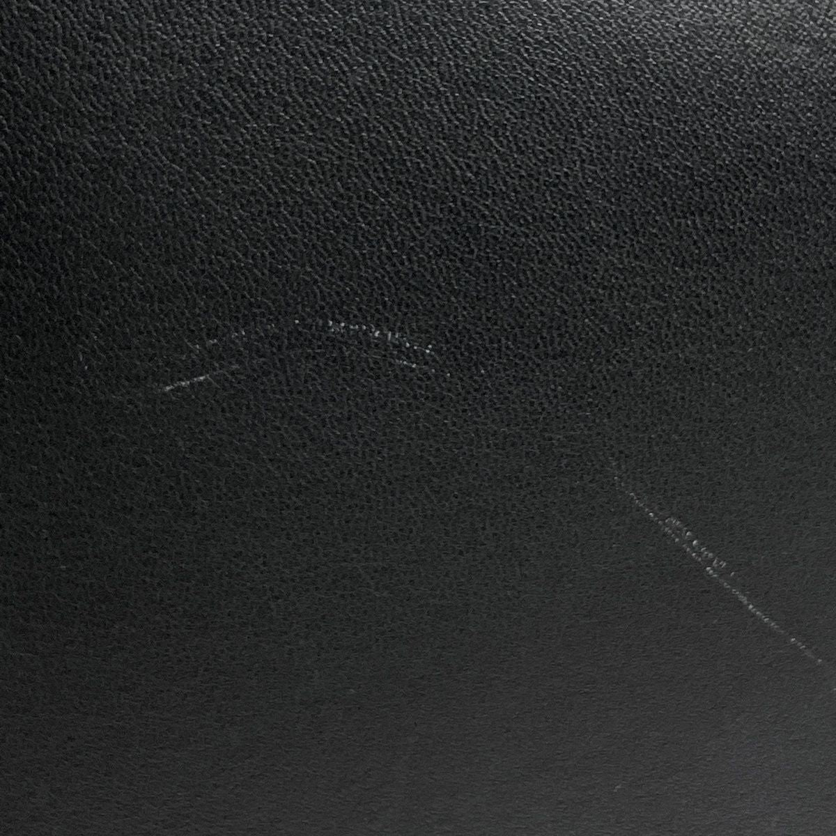 Loewe Tote Bag Anagram Buckle Horizontal Leather Black — view 5