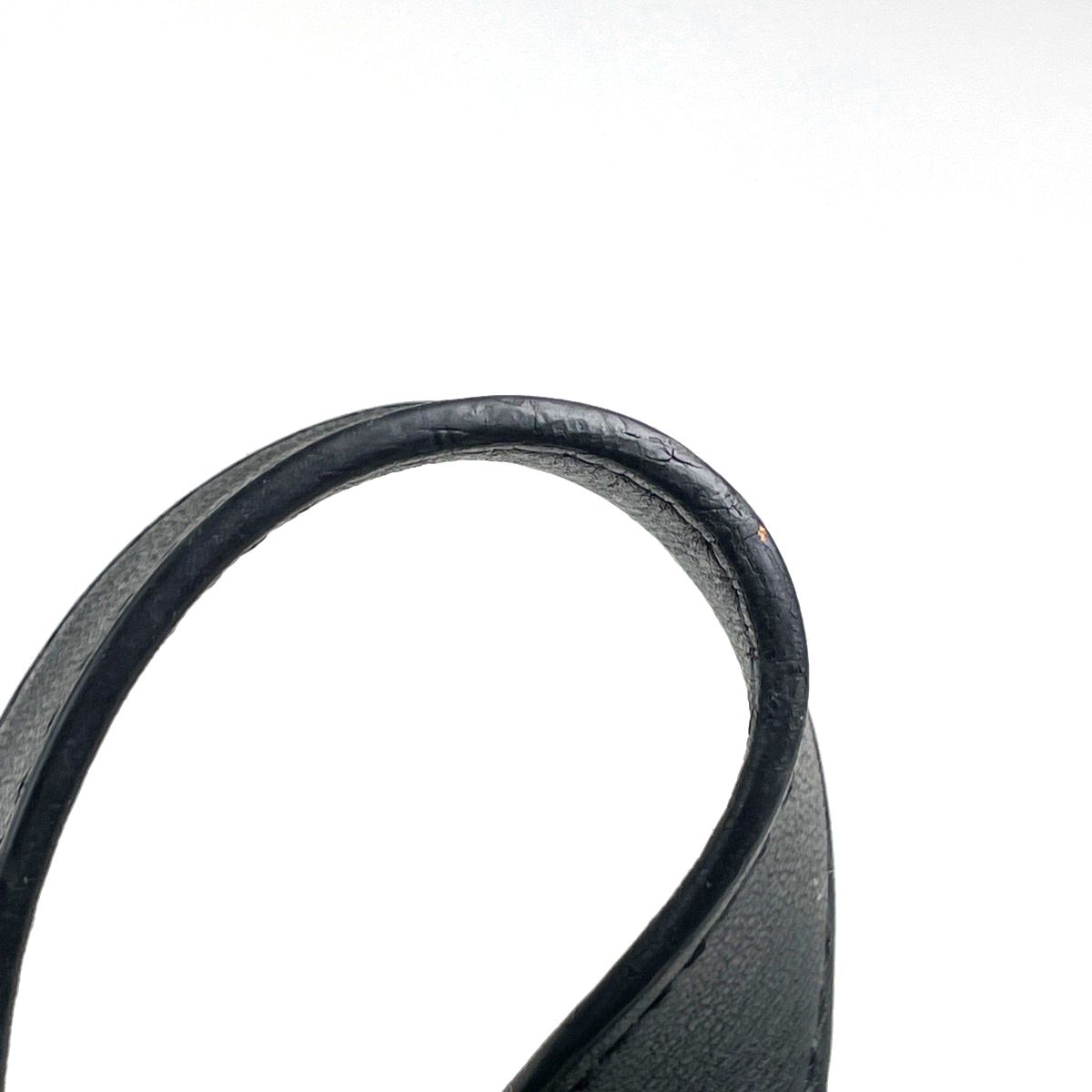 Loewe Tote Bag Anagram Buckle Horizontal Leather Black — view 8
