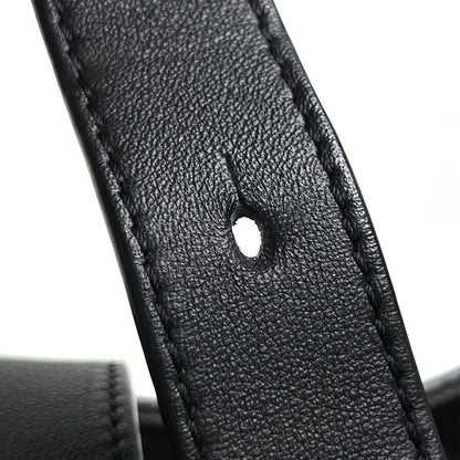 Loewe Tote Bag Anagram Buckle Horizontal Leather Black — view 7