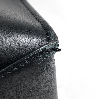 Loewe Tote Bag Anagram Buckle Horizontal Leather Black — view 4