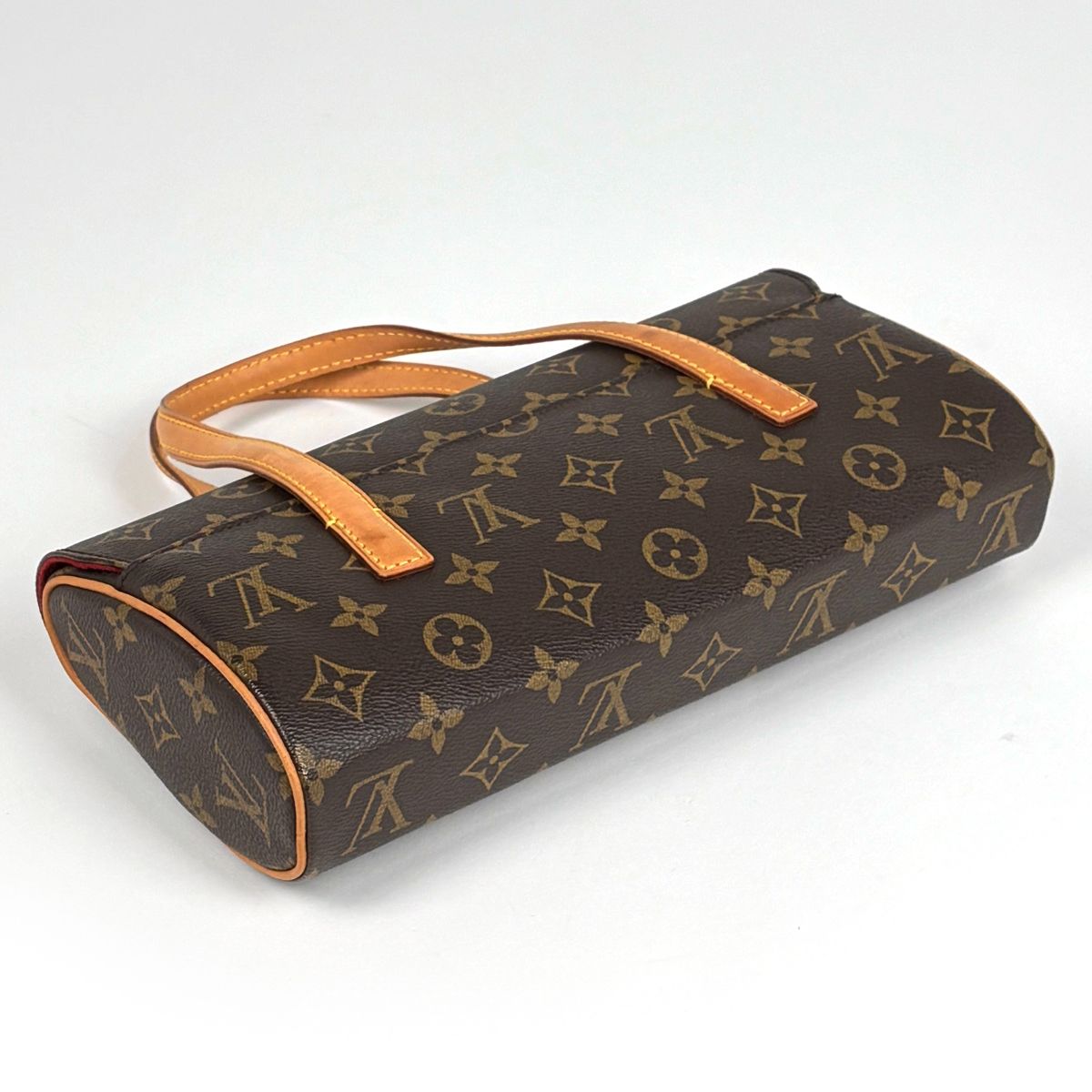 Louis Vuitton Sonatine Handbag Monogram Brown — view 2