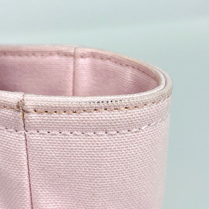 Chanel Tote Bag Paris Biarritz PM CC Logo Canvas Pink — view 5