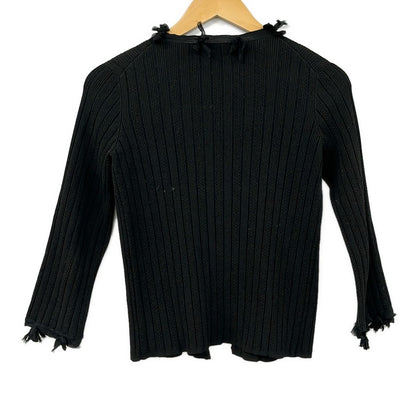 Chanel Cardigan M Black Long Sleeve 38 — view 2