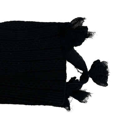 Chanel Cardigan M Black Long Sleeve 38 — view 6