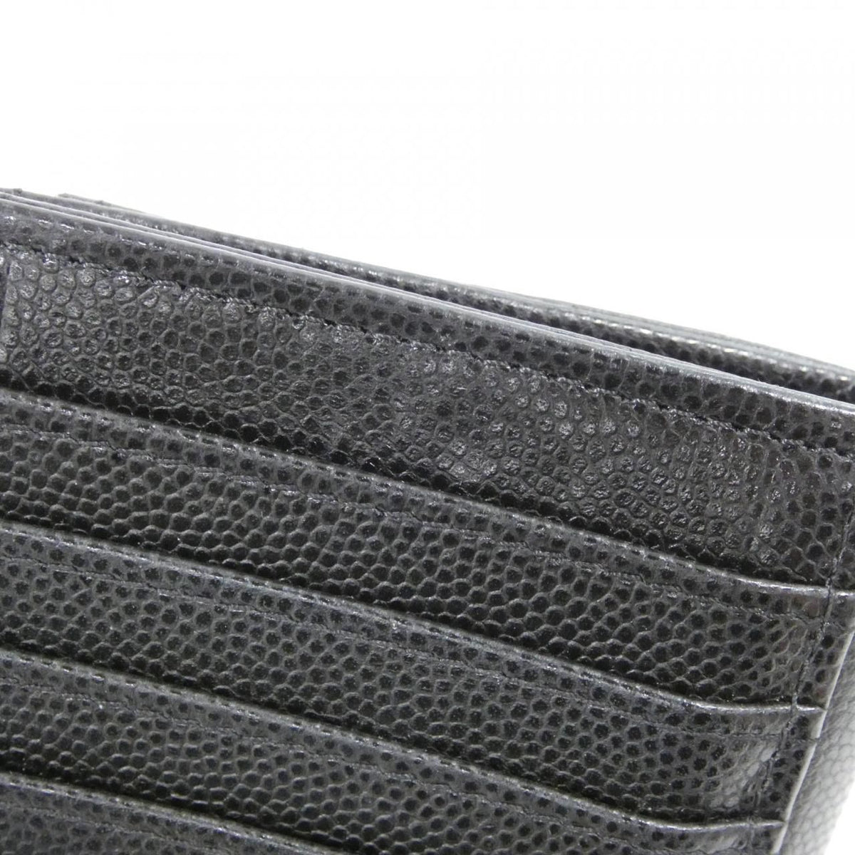 Chanel Card Case Card Holders Black — view 6