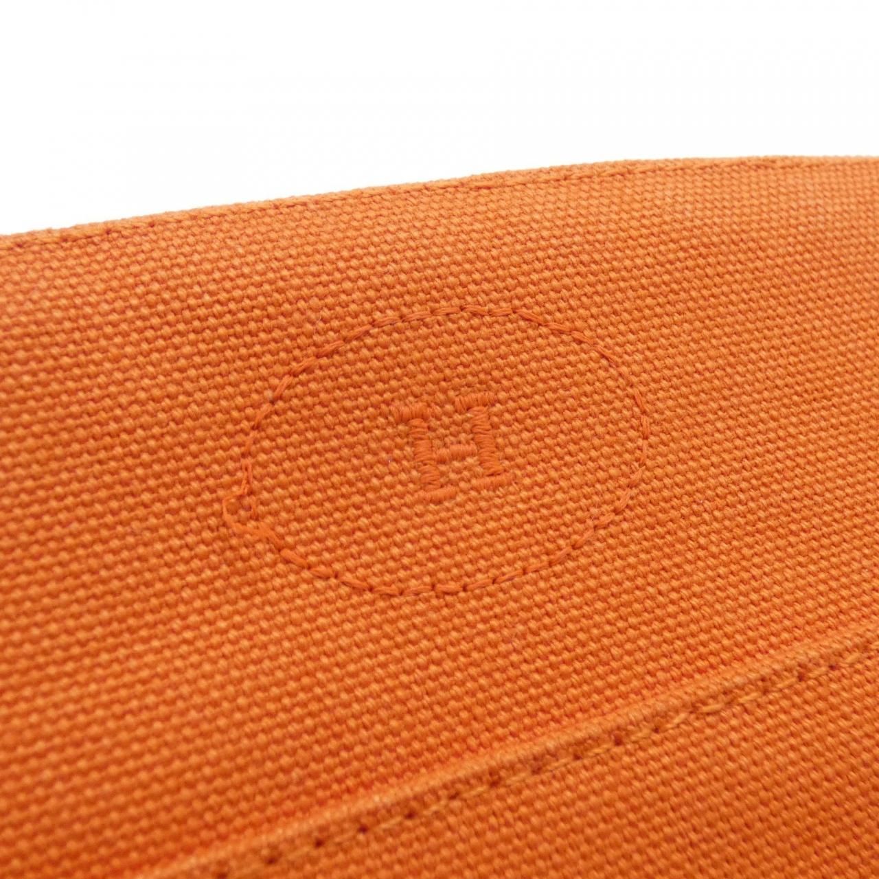 Hermes Bolide Pouch Orange — view 4