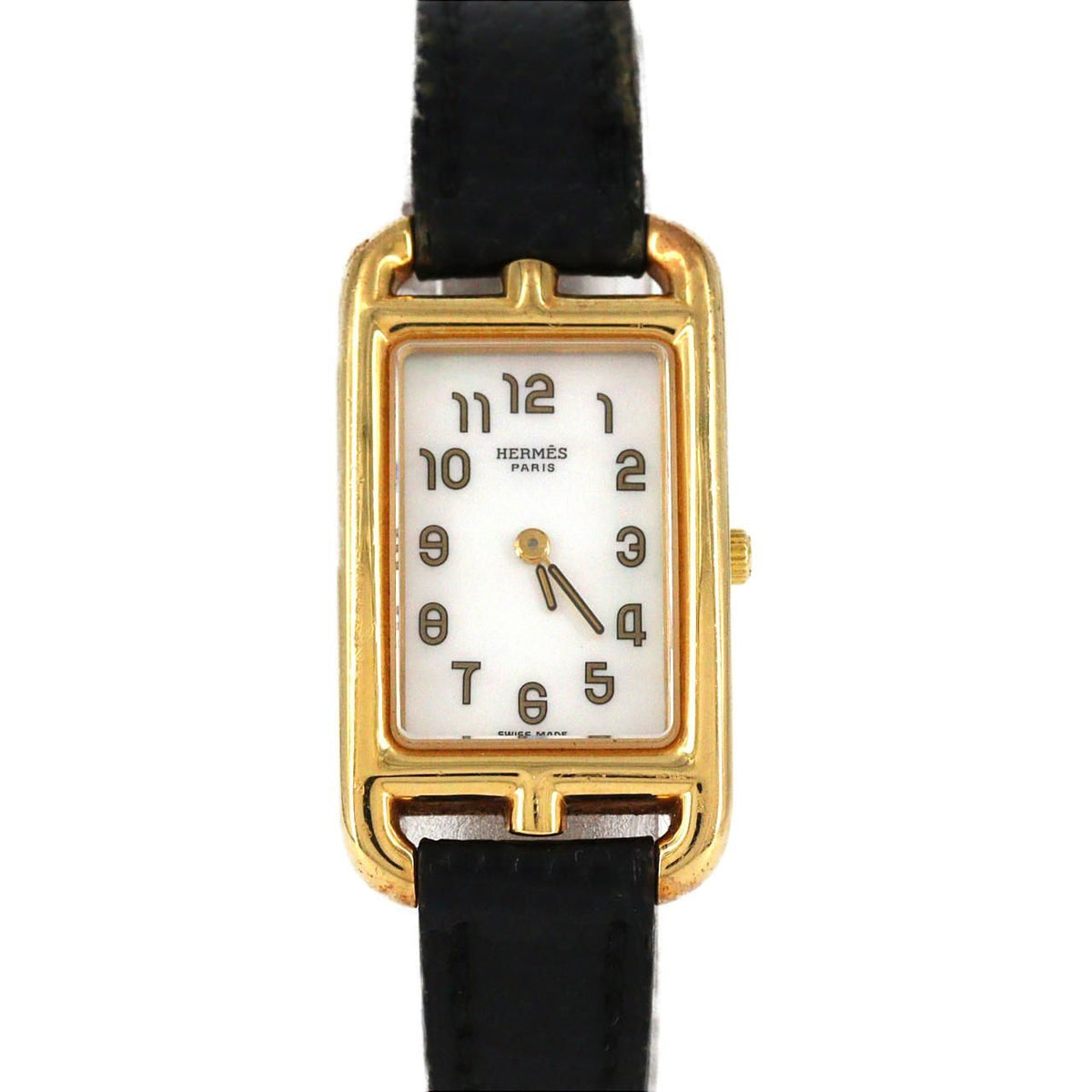 Hermes Nantucket YG Quartz Watch