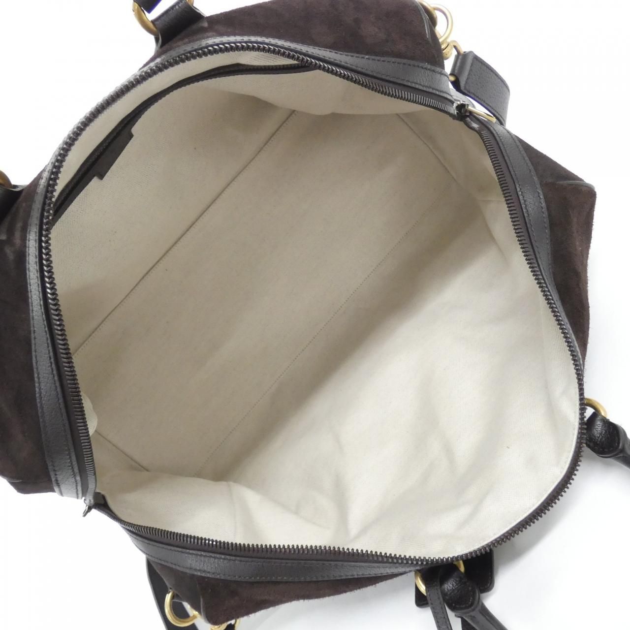 Gucci Boston Bag Travel Bags Brown — view 8