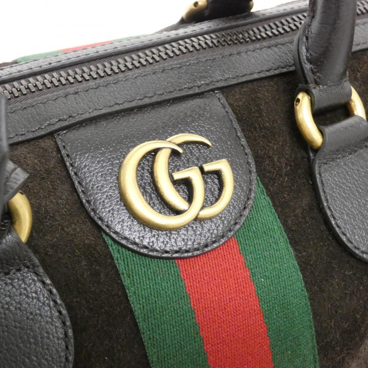 Gucci Boston Bag Travel Bags Brown — view 6