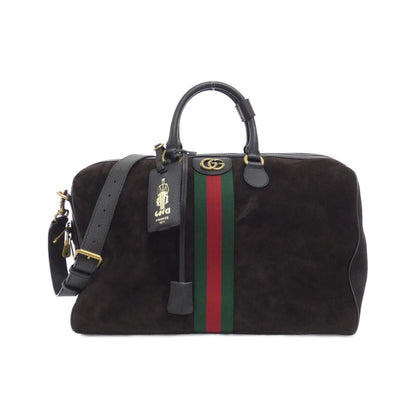 Gucci Boston Bag Travel Bags Brown