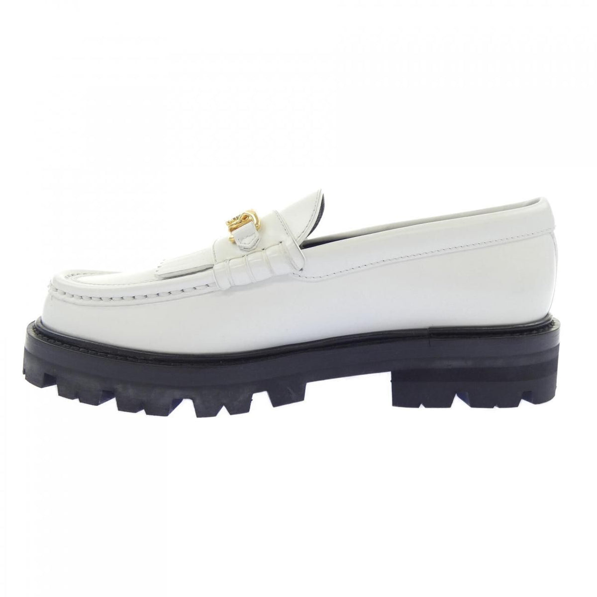 Celine Margaret Loafers Shoes with Triomphe Chain — view 2