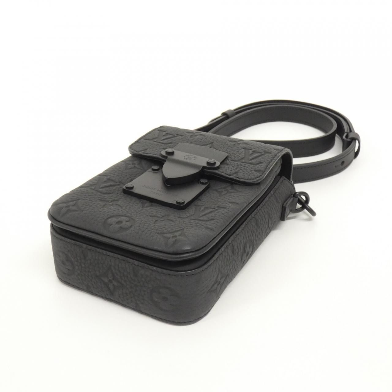 Louis Vuitton Taurillon Monogram S Lock Vertical Wearable Wallet Shoulder Bag — view 3