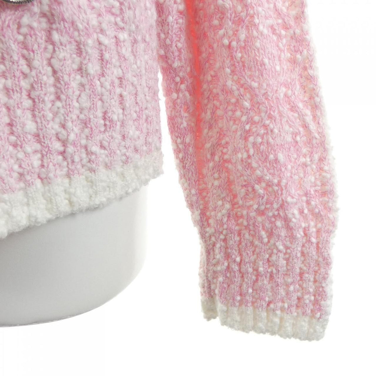 Chanel Knit Sweater Pink — view 7