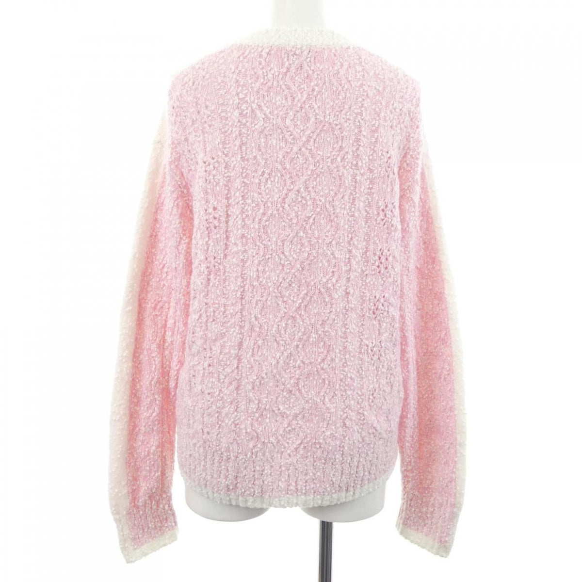 Chanel Knit Sweater Pink — view 2