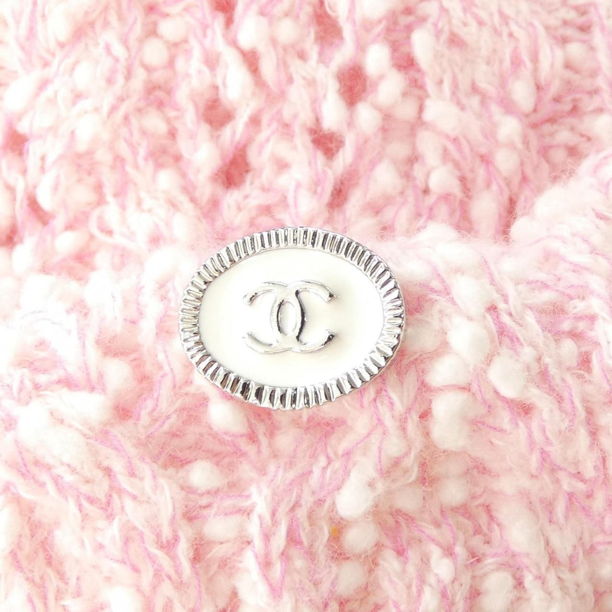Chanel Knit Sweater Pink — view 8