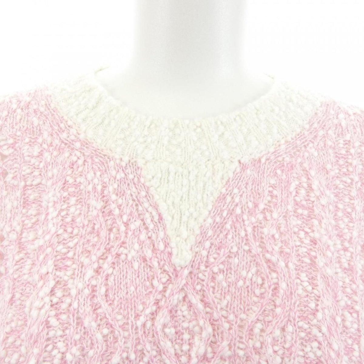 Chanel Knit Sweater Pink — view 6
