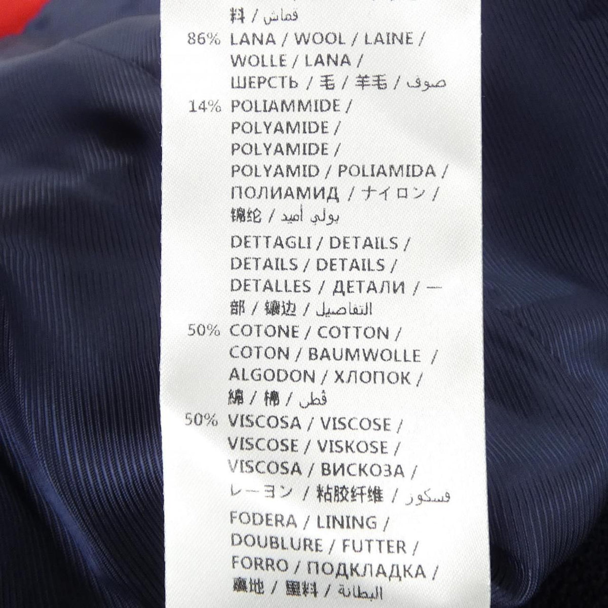 Gucci Collarless Jacket Navy — view 3