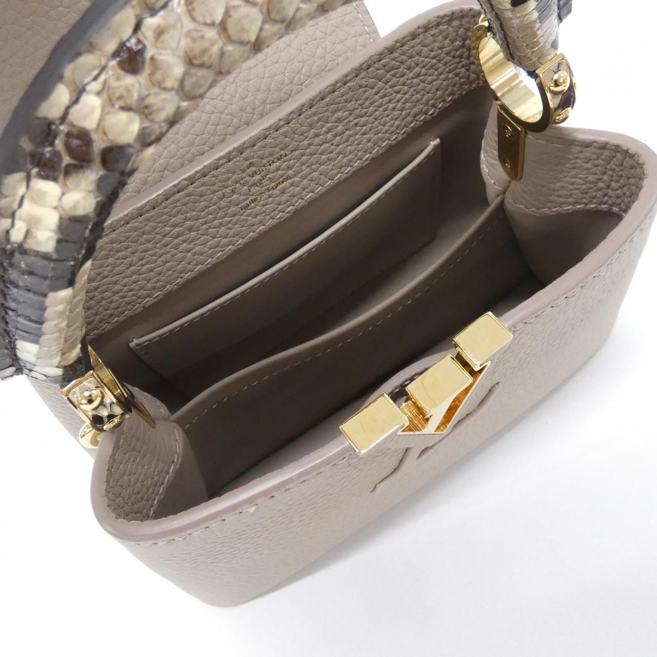 Louis Vuitton Exotic Leather Capucines Bag — view 7