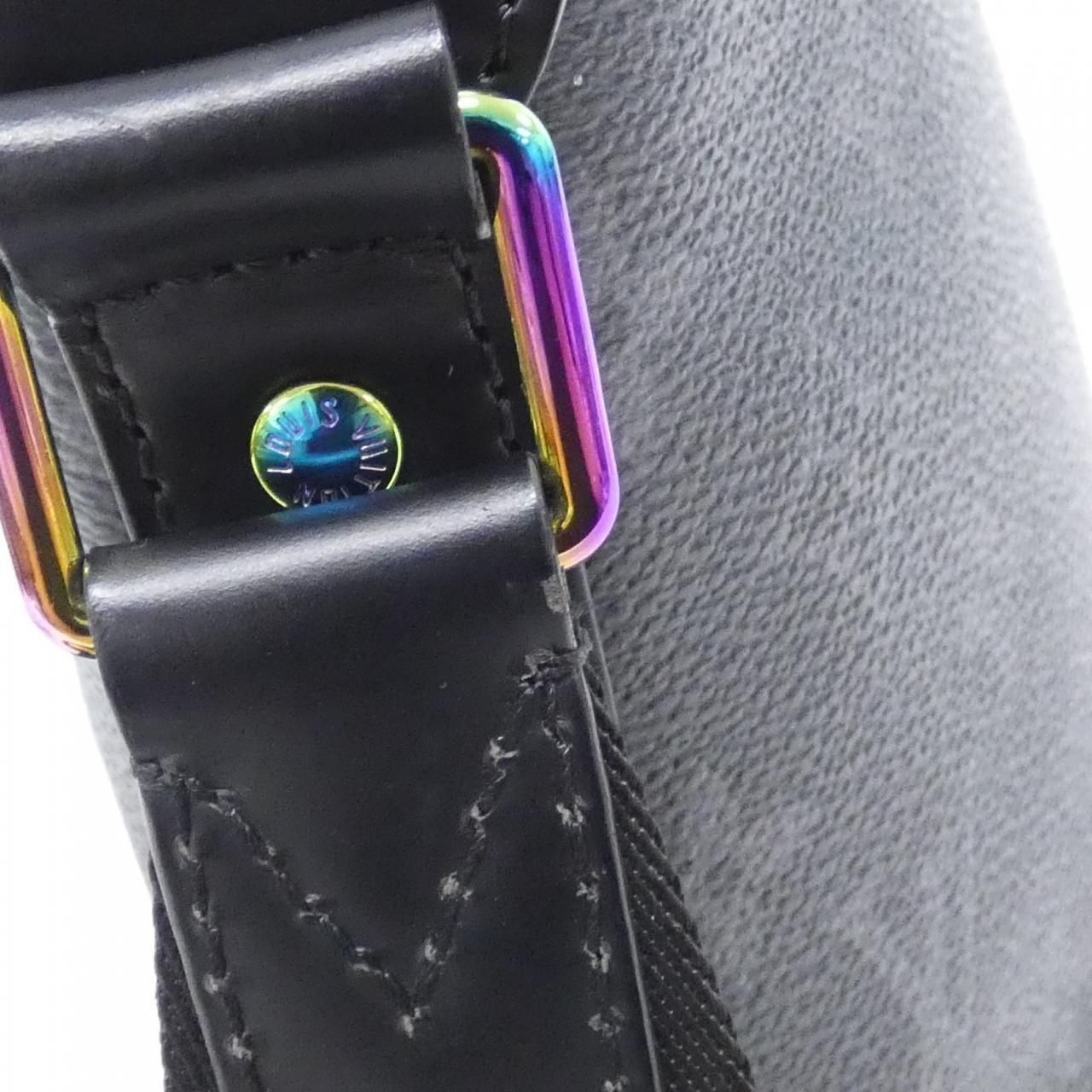 Louis Vuitton Monogram Eclipse Flash Apollo Messenger PM Shoulder Bag — view 5