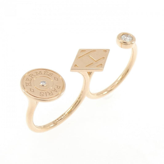 Hermes Diamond Ring Gold