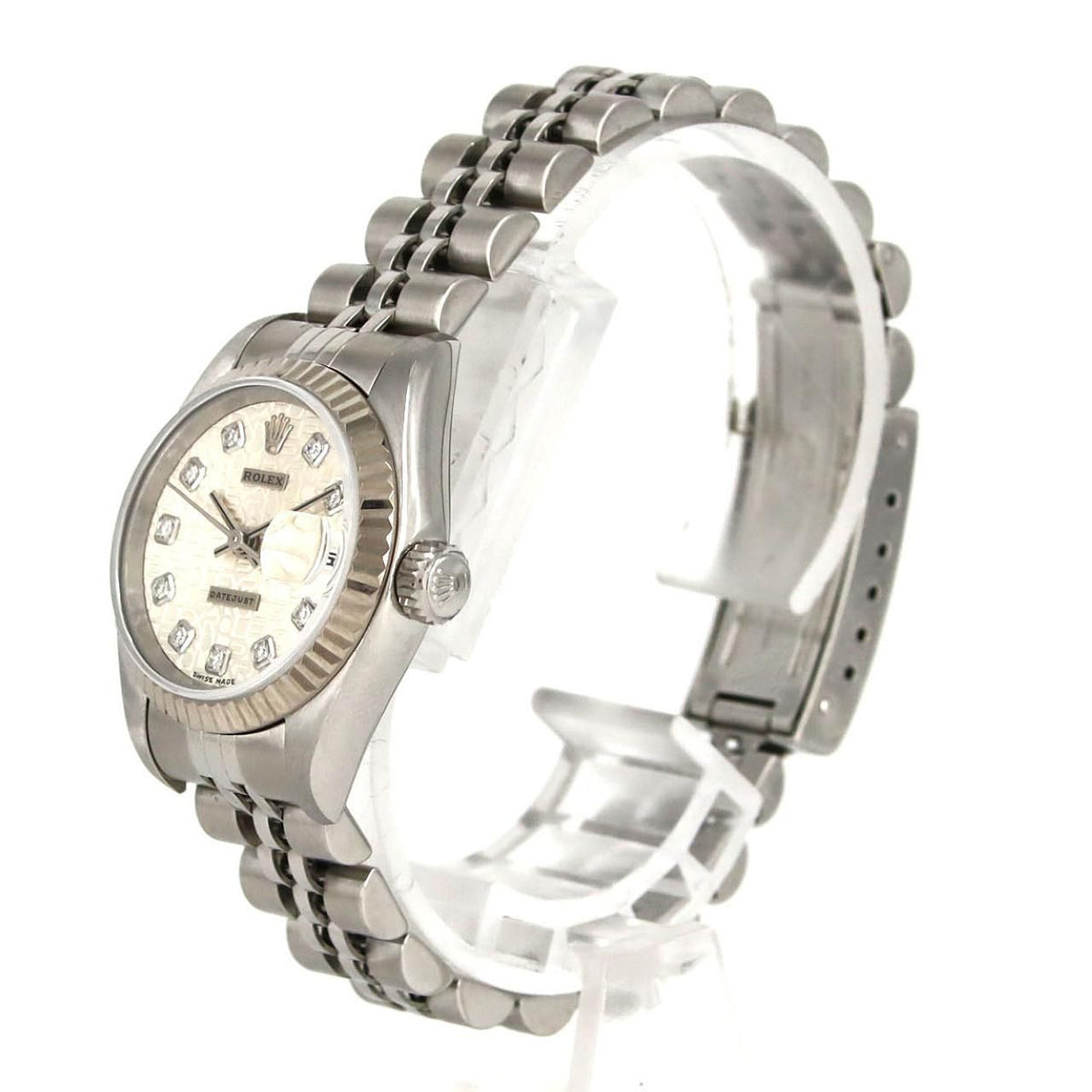 Rolex Datejust Automatic Watch White — view 2