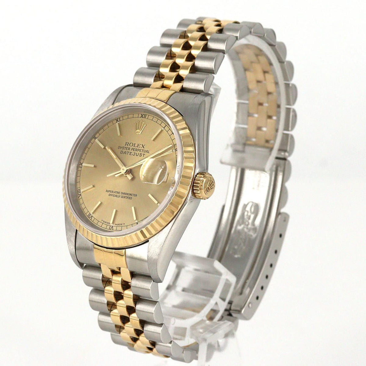 Rolex Datejust Automatic Watch Gold — view 2