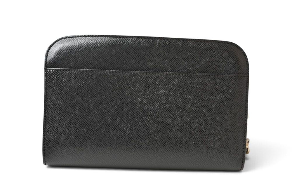 Louis Vuitton Clutch Baikal Taiga Ardoise Black — view 5
