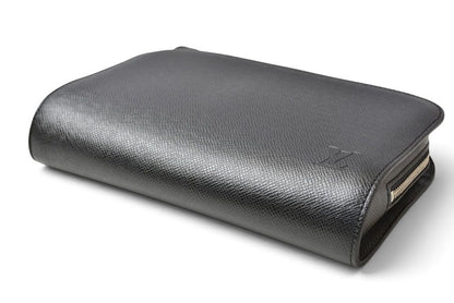 Louis Vuitton Clutch Baikal Taiga Ardoise Black — view 3