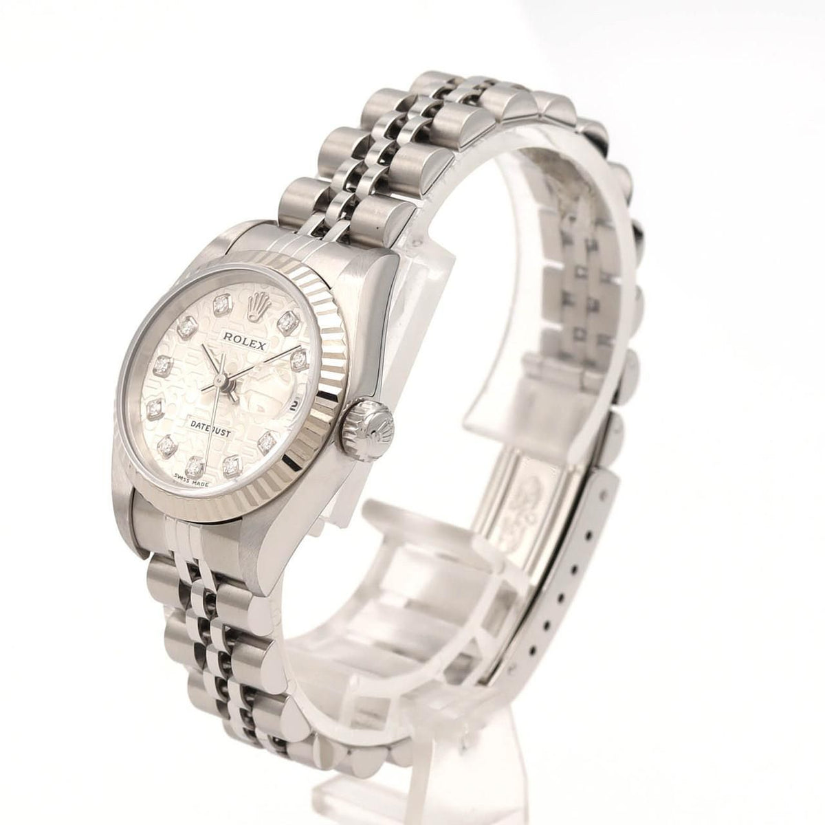 Rolex Datejust Automatic Watch White — view 2
