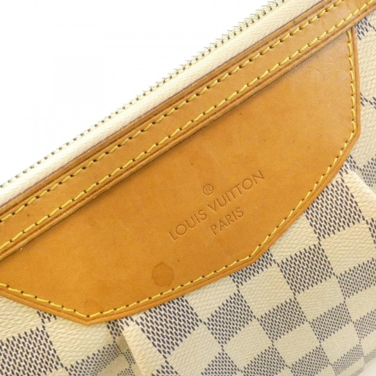 Louis Vuitton Damier Azur Syracuse PM Shoulder Bag — view 5