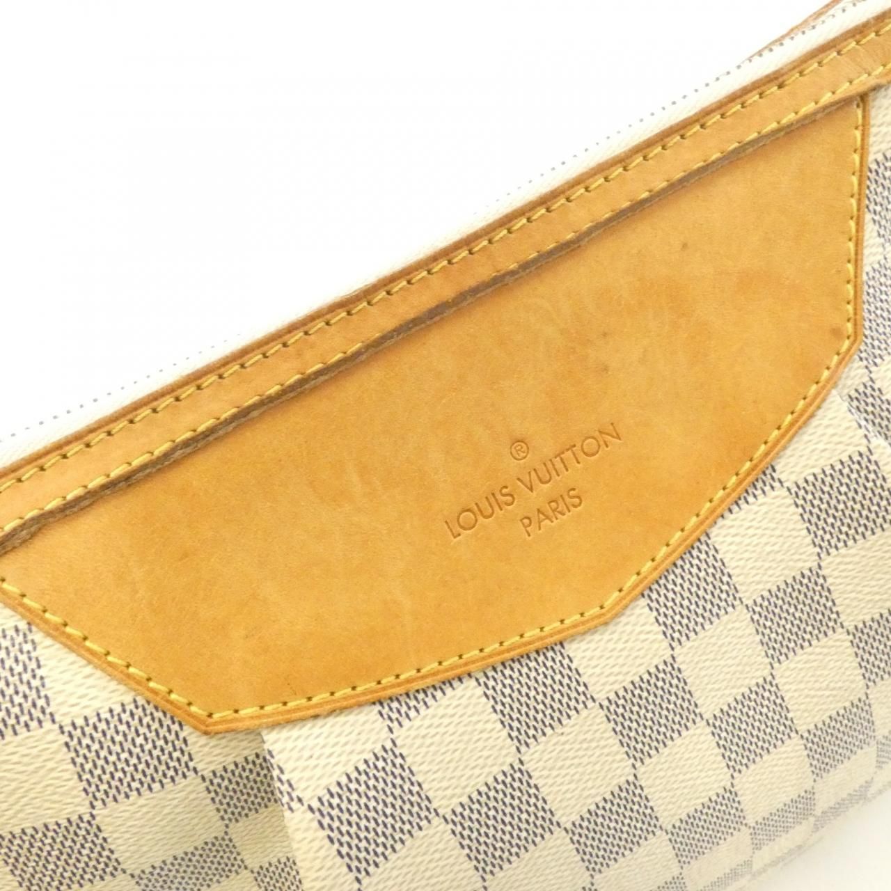 Louis Vuitton Damier Azur Syracuse MM Shoulder Bag — view 5