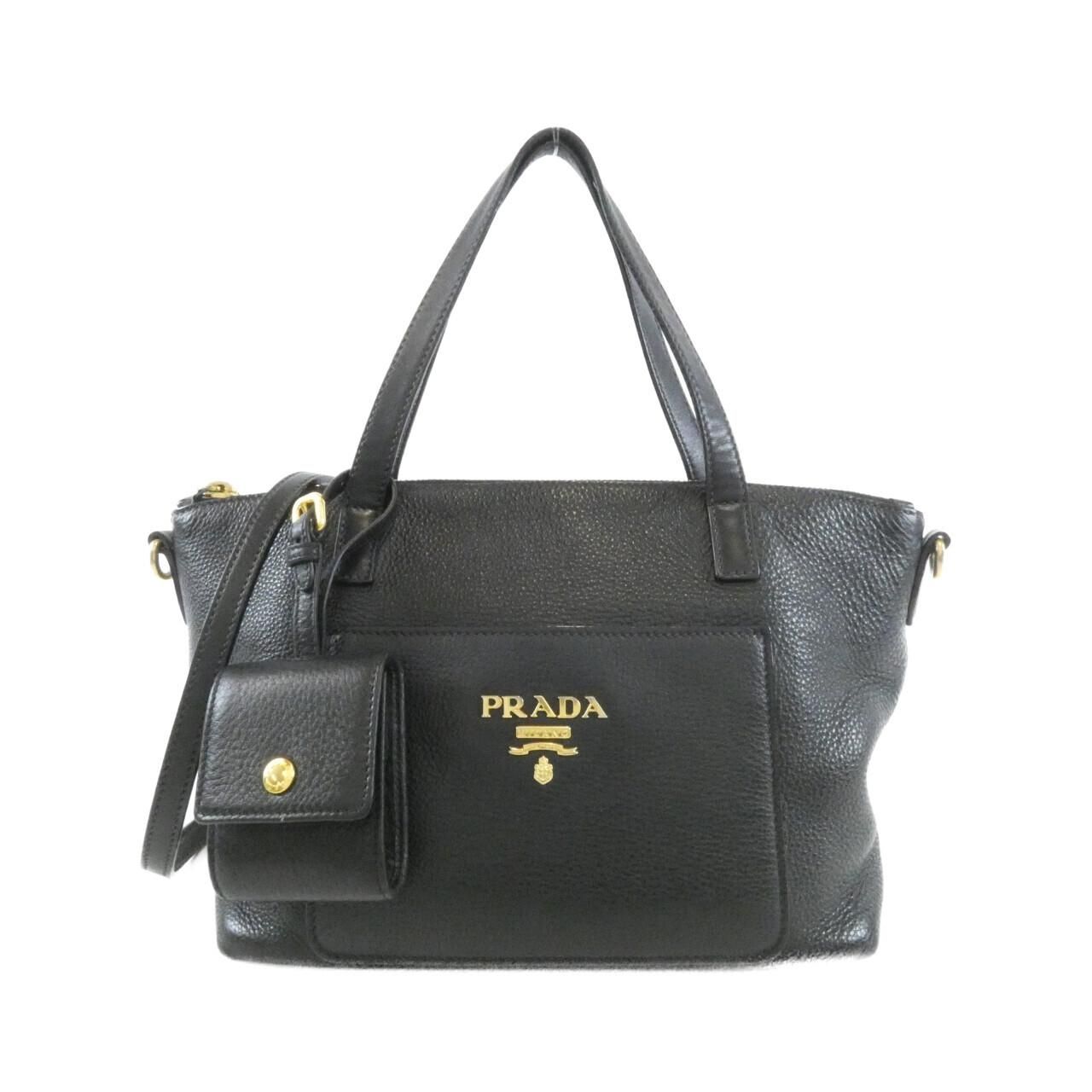 Prada Bag Handbag Gold