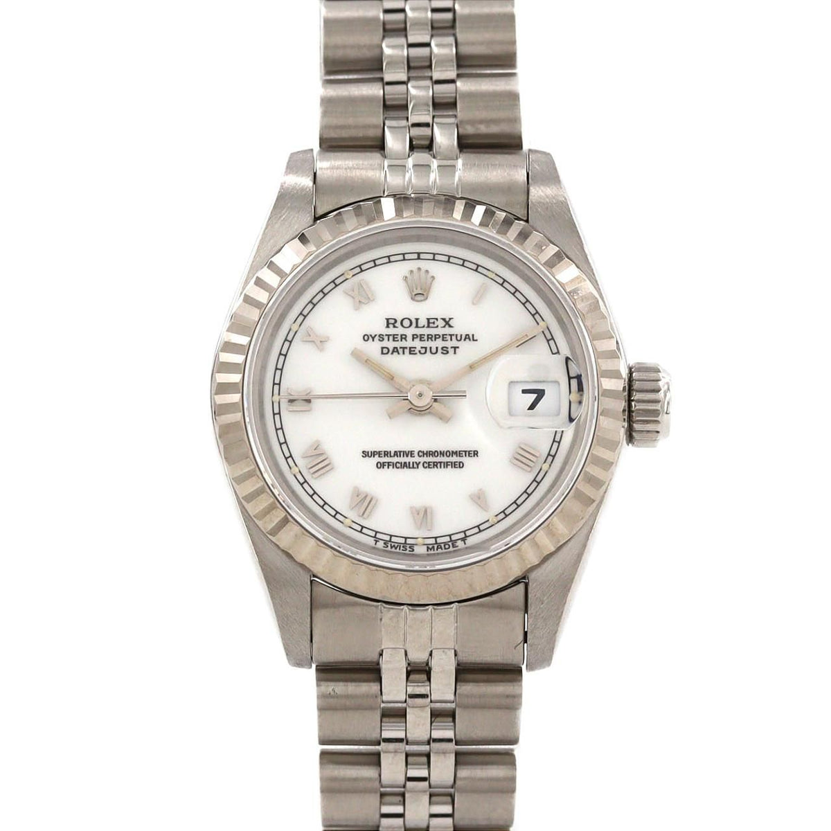 Rolex Datejust Automatic Watch White