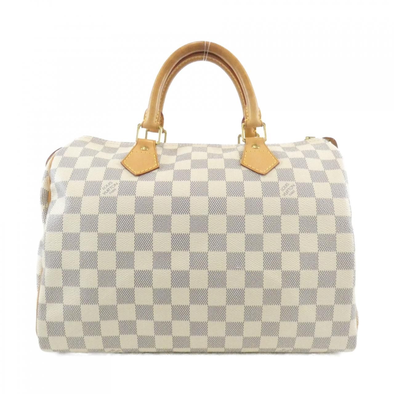 Louis Vuitton Damier Azur Speedy 30 Boston Bag