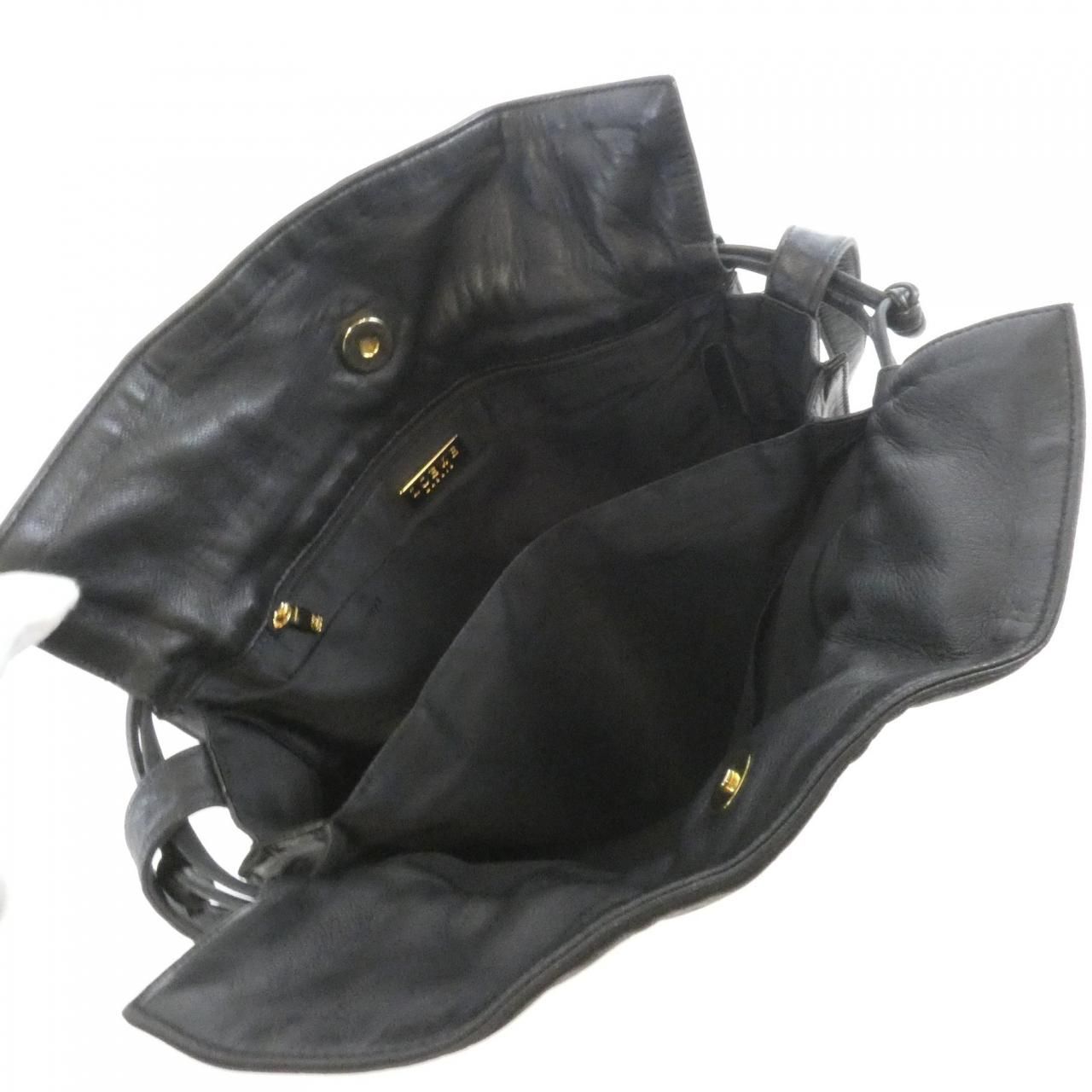 Loewe Flamenco Bag Handbag Black — view 8