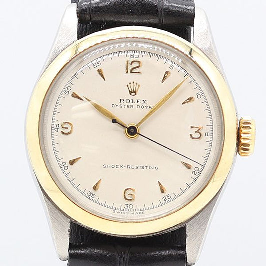 Rolex OI Star Royal Manual Wind Ivory Dial Watch