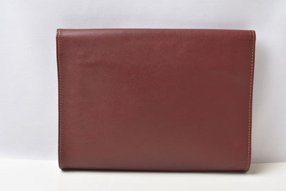 Cartier Clutch Must de Cartier Vintage Leather Bordeaux — view 5