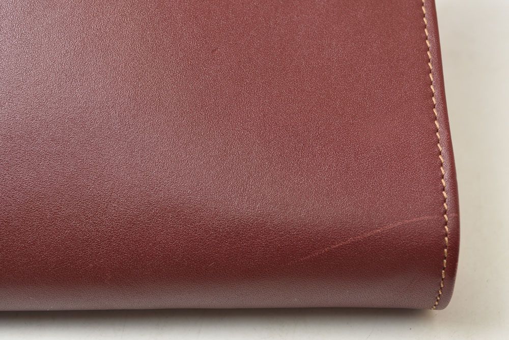 Cartier Clutch Must de Cartier Vintage Leather Bordeaux — view 6