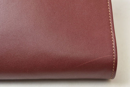 Cartier Clutch Must de Cartier Vintage Leather Bordeaux — view 6