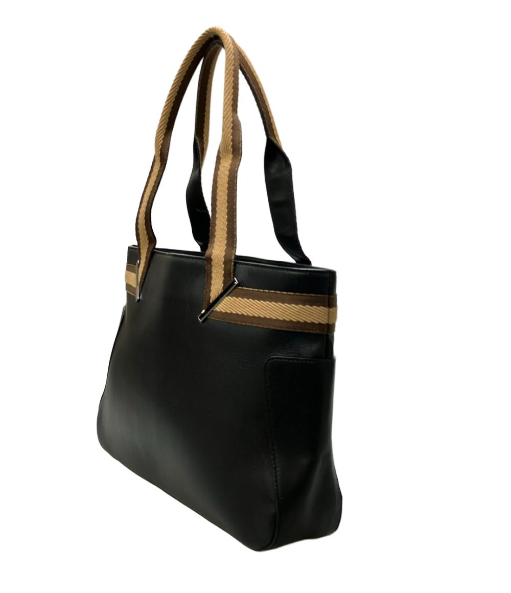 Gucci Tote Bag Leather Black — view 3