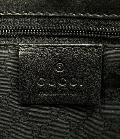 Gucci Tote Bag Leather Black — view 6