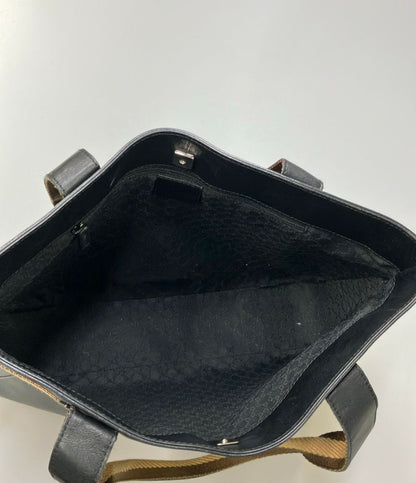 Gucci Tote Bag Leather Black — view 5