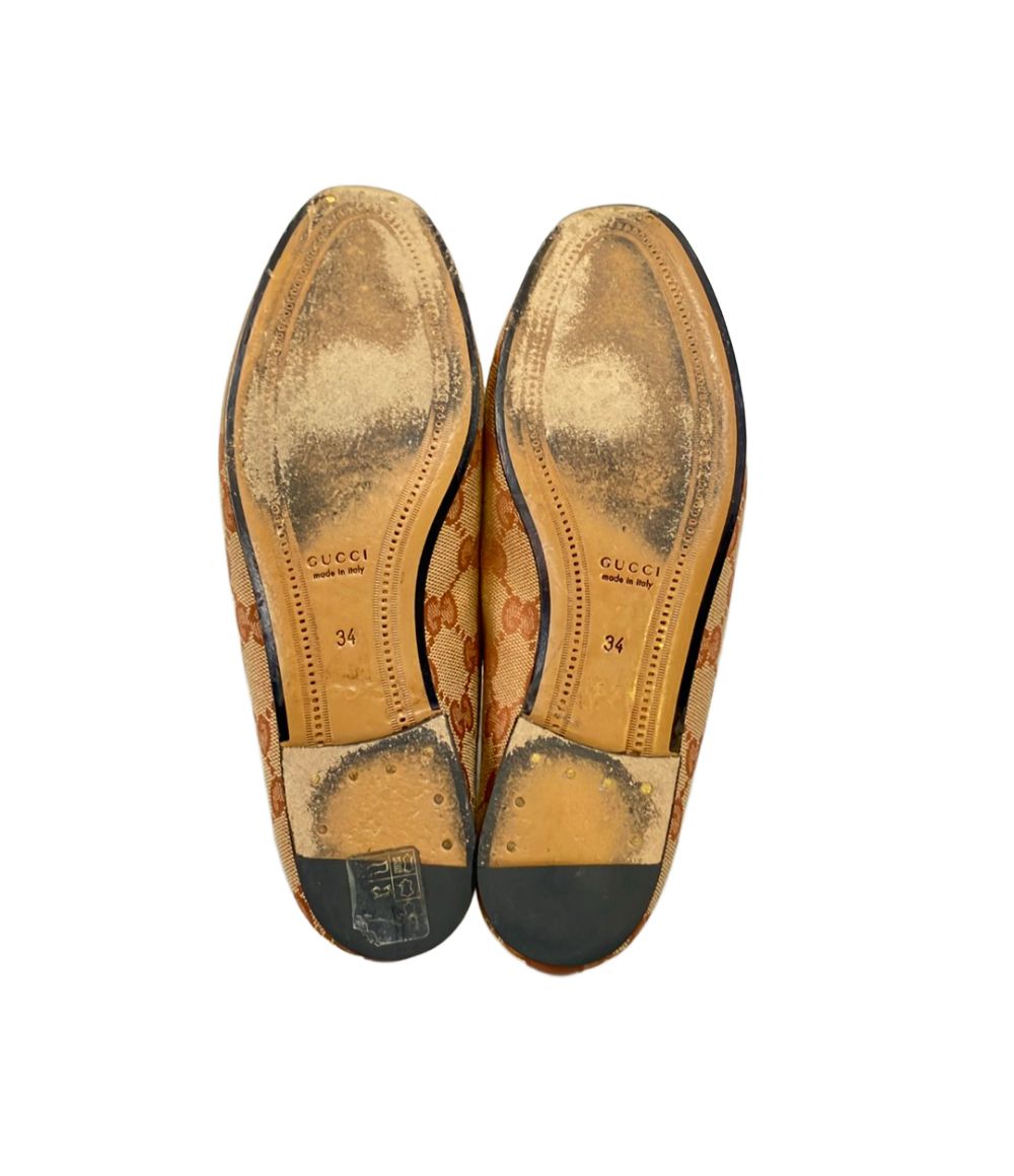 Gucci Horsebit Loafers GG Canvas Jordaan — view 5