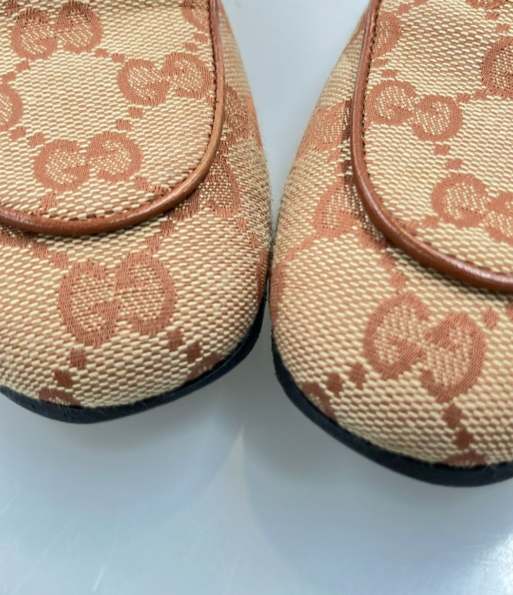 Gucci Horsebit Loafers GG Canvas Jordaan — view 8