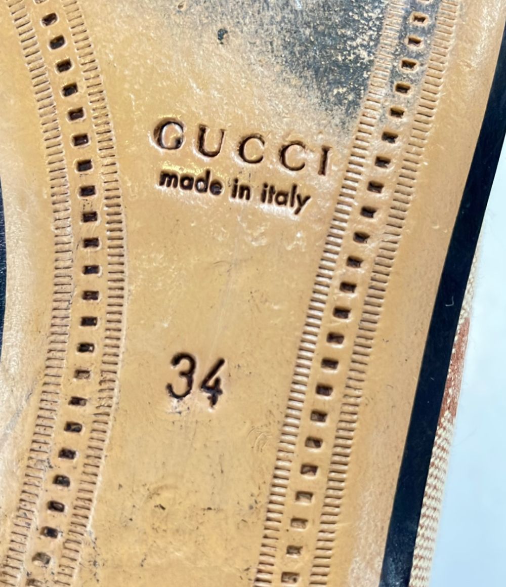Gucci Horsebit Loafers GG Canvas Jordaan — view 4