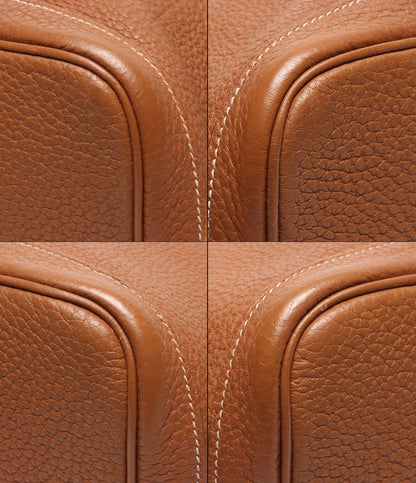 Hermes Tote Bag Silver Taurillon Clemence Garden Party PM — view 5