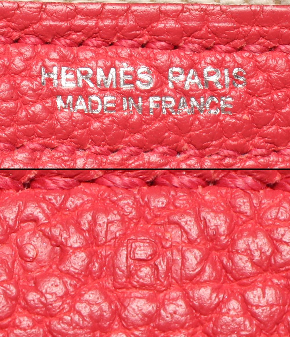 Hermes Tote Bag Silver Taurillon Clemence Garden Party PM — view 4