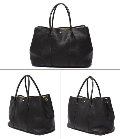 Hermes Tote Bag Silver Taurillon Clemence Garden Party PM — view 2