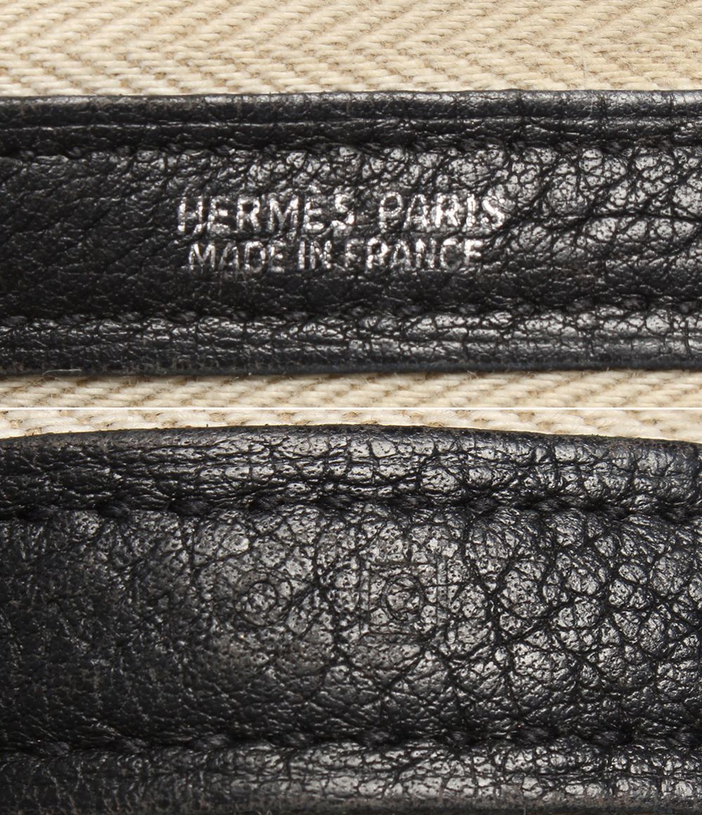 Hermes Tote Bag Silver Taurillon Clemence Garden Party PM — view 5