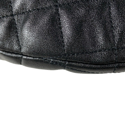 Saint Laurent Paris Handbag Icare Hobo Black Quilted Leather — view 8